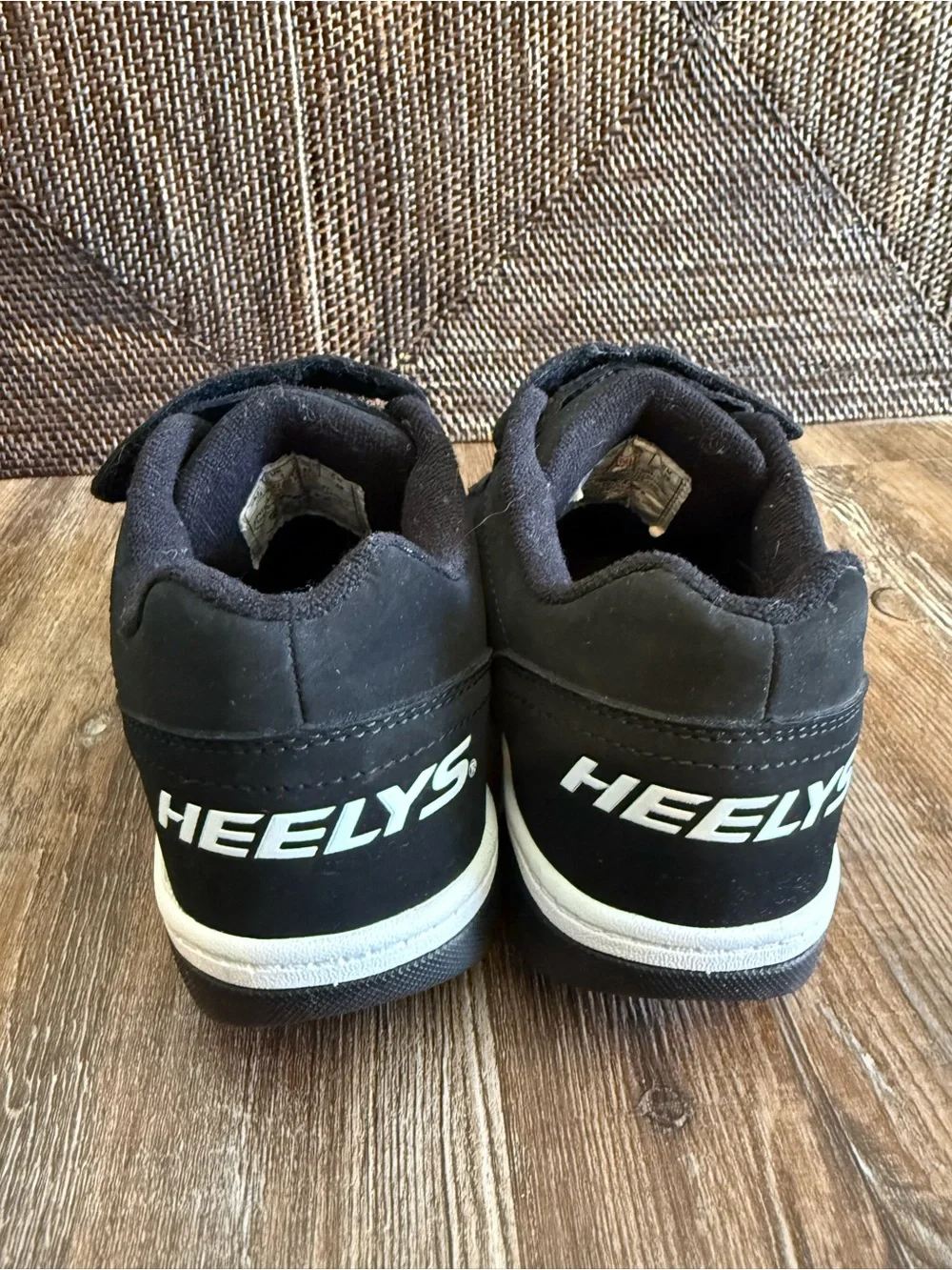 HEELYS DUAL UP X2 HOOK & LOOP FASTENER SKATE SHOES Youth Size 2